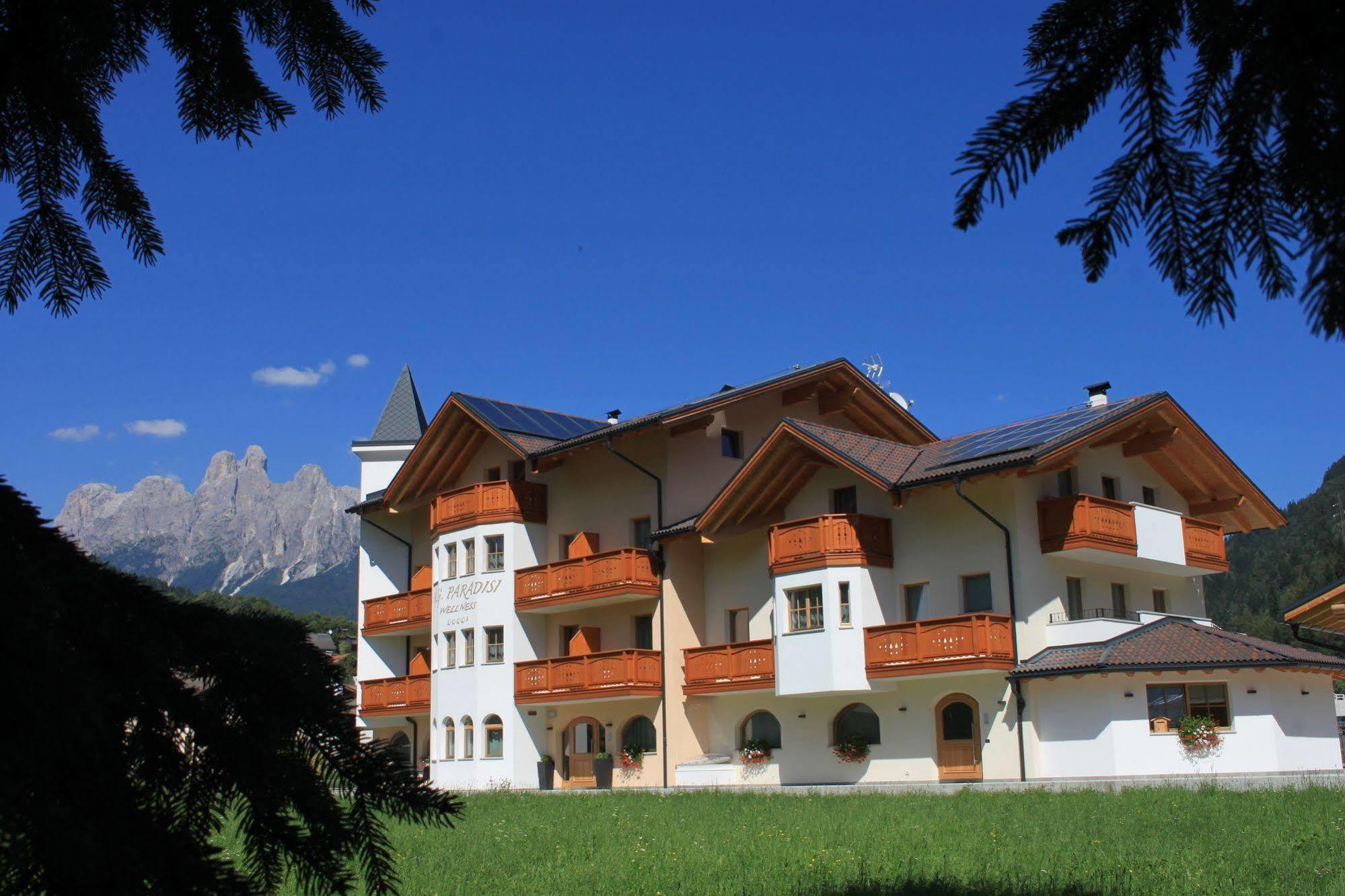 Hotel Garni Paradisi - Wellness & Spa Mezzano Buitenkant foto